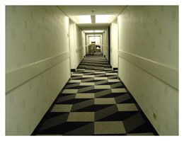 carpeting at the Hyatt in Hollywod