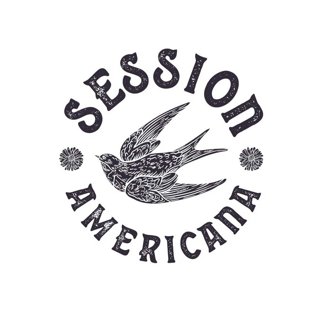 Session Americana Bird Logo Size